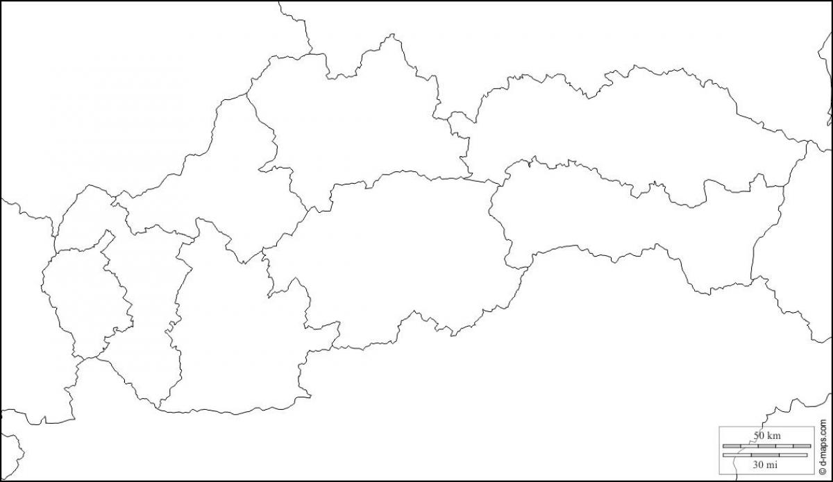 מפה של סלובקיה ריק 