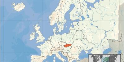 סלובקיה מיקום על מפת העולם